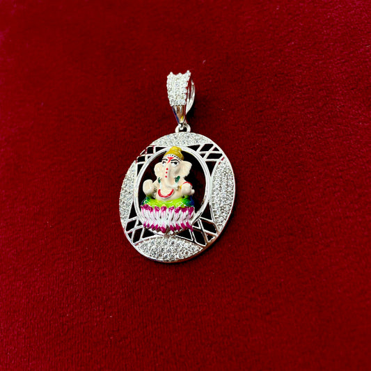 Ganesh Ji Meena Pendant