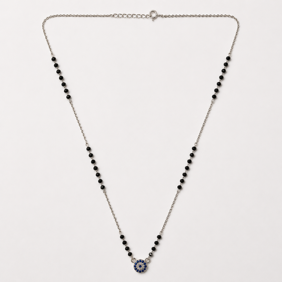 925 Silver Small Evil Eye Mangalsutra
