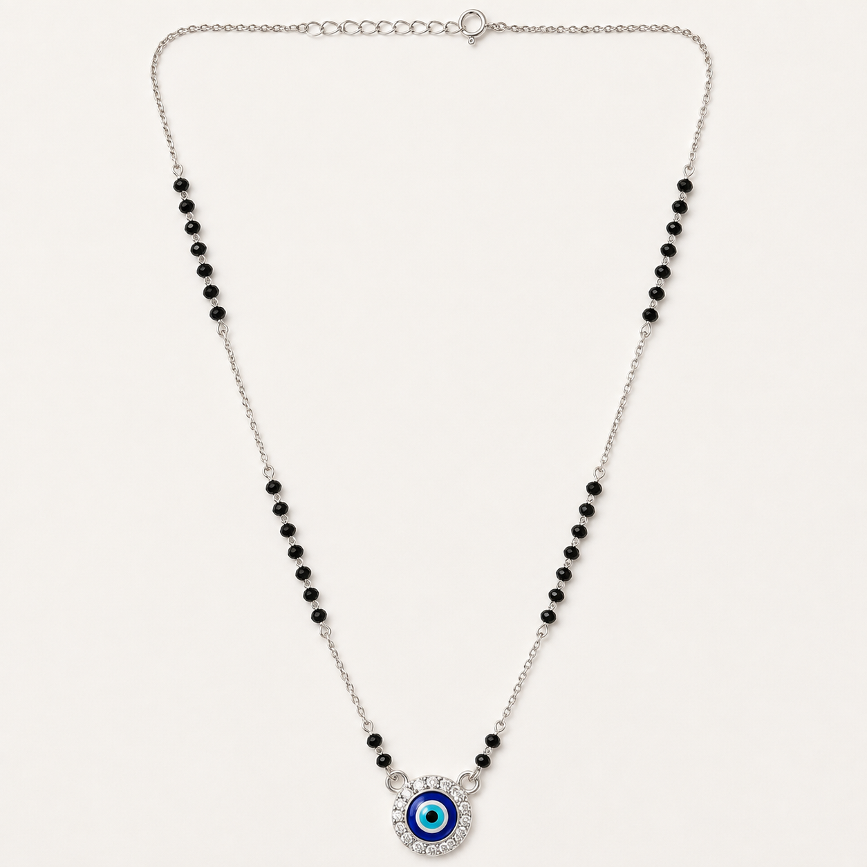 925 Silver Evil Eye Mangalsutra
