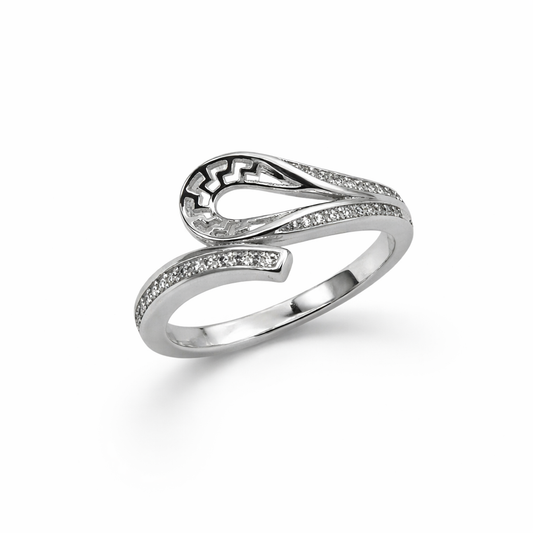 92.5 Pure Silver Versace Ring | Stylish and Premium