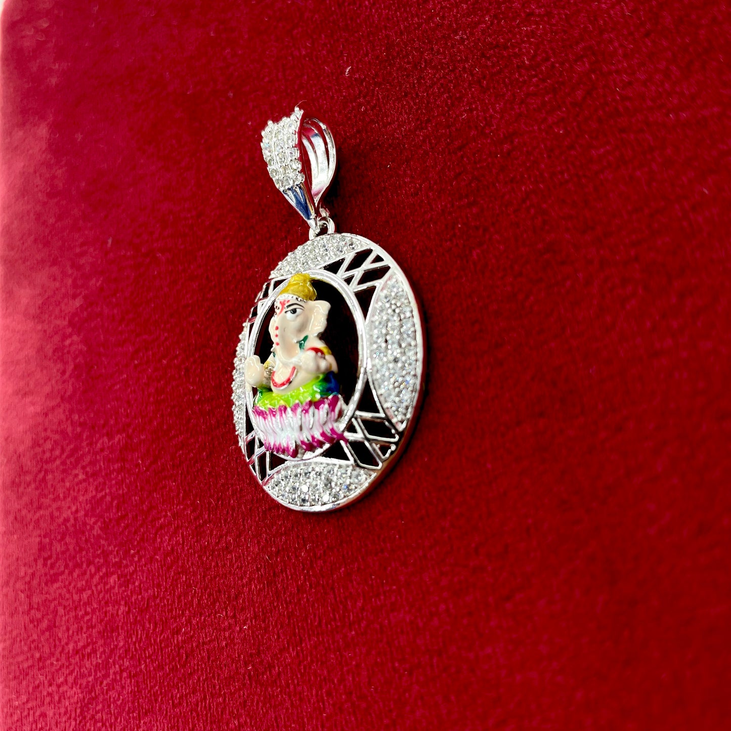 Ganesh Ji Meena Pendant