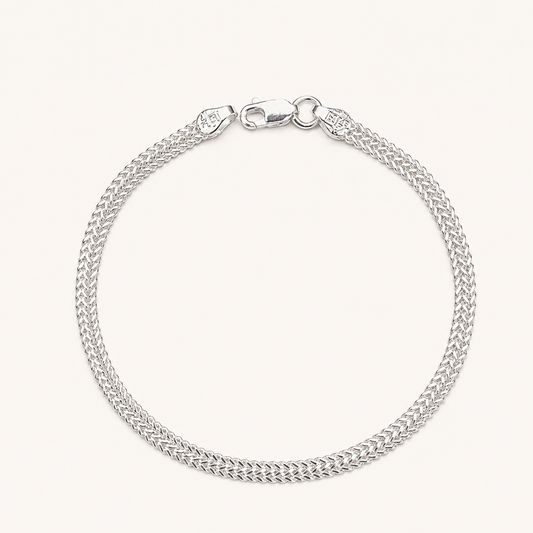 Silver Fox Chain Bracelet