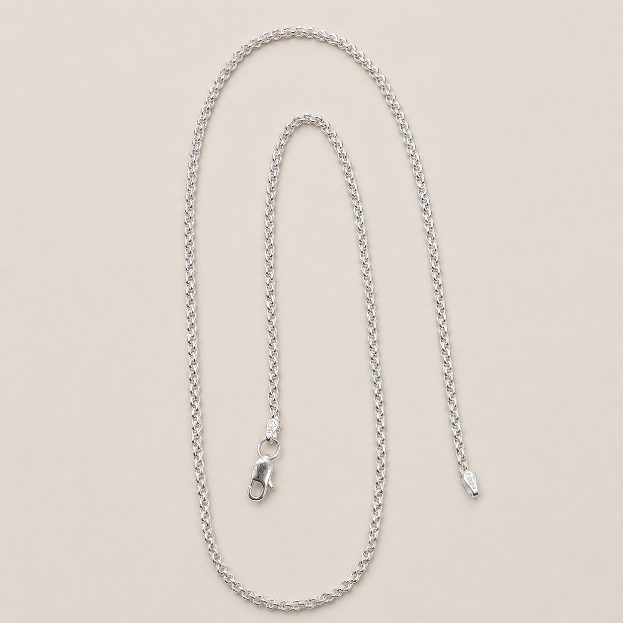 Silver Motiya Chain - Strong & Durable