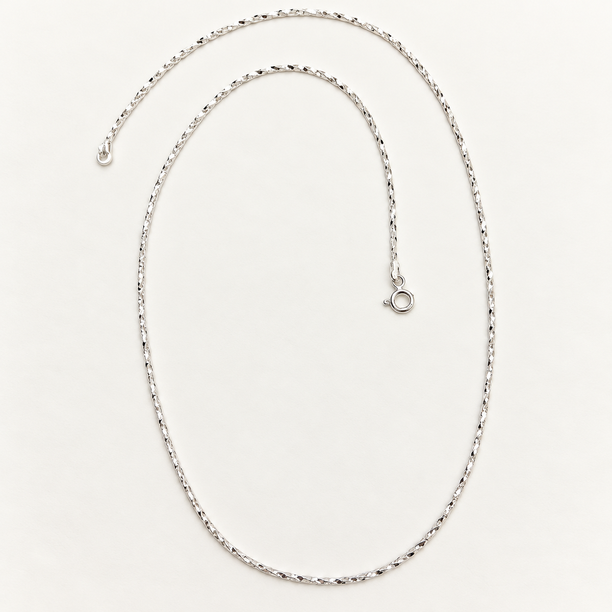 925 Silver Twisted Chain
