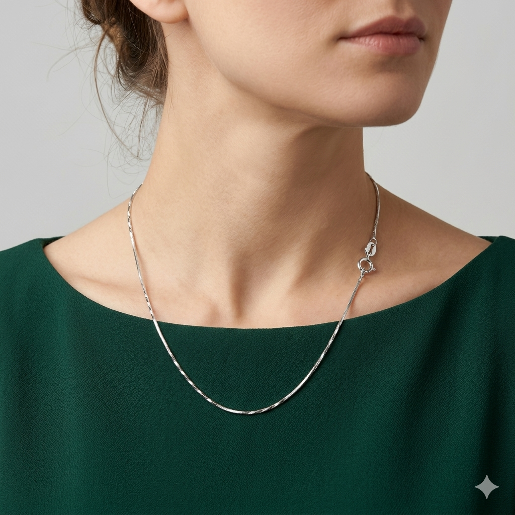 92.5 Silver Ladies Chains