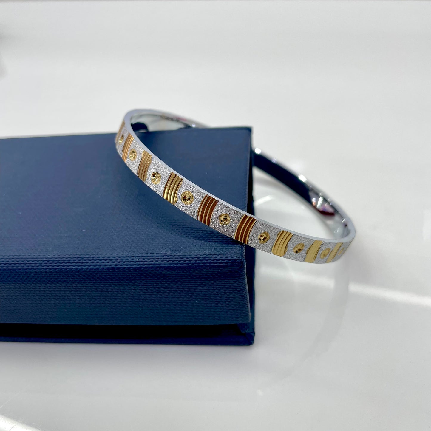 Silver Kada Dual Tone 2.10