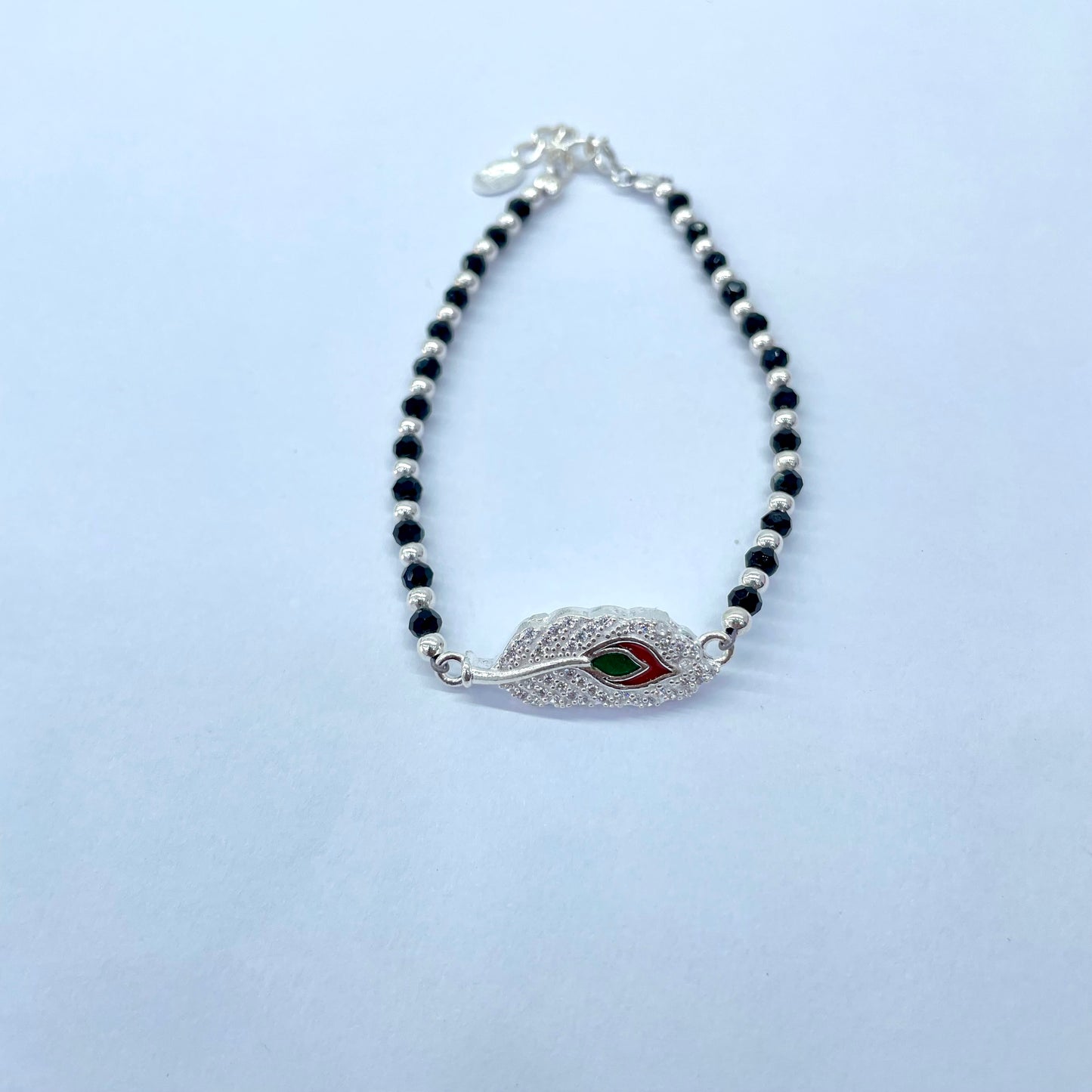 Silver Girlish MorePankh Bracelet
