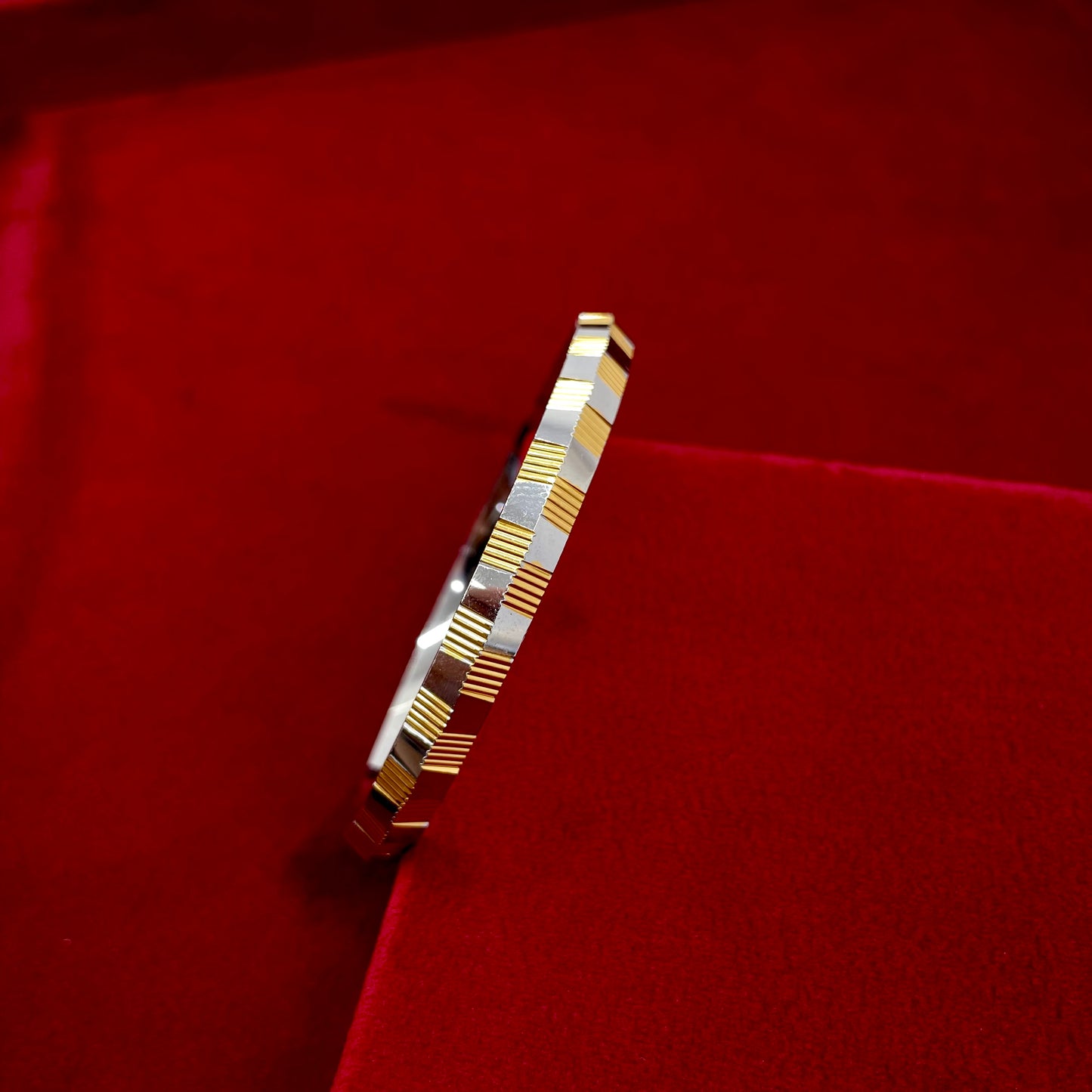 Silver Kada Dual Tone 2.6