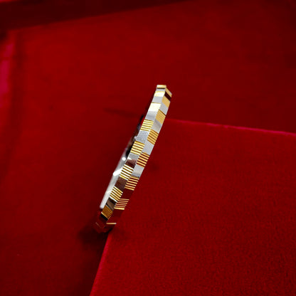 Silver Kada Dual Tone 2.6