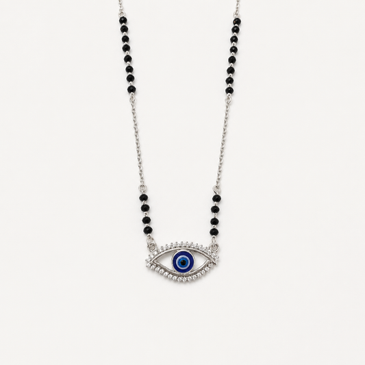 925 Silver Evil Eye Mangalsutra