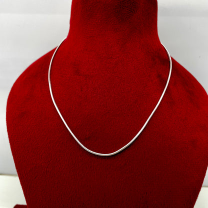Silver Kids Snake Chain