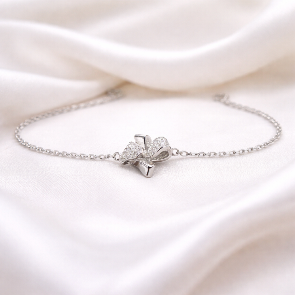 Pure 92.5 Silver Girlish Bracelet