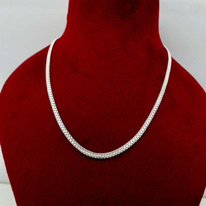 Silver Kids Dual Box Chain