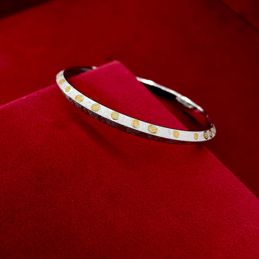 Silver Kada Dual Tone 2.12