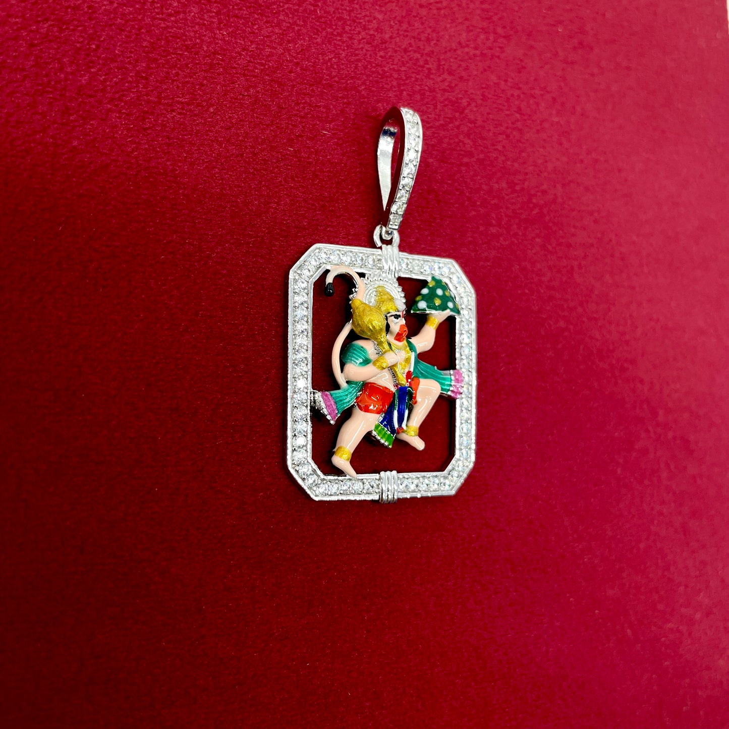 Hanuman ji meena pendent