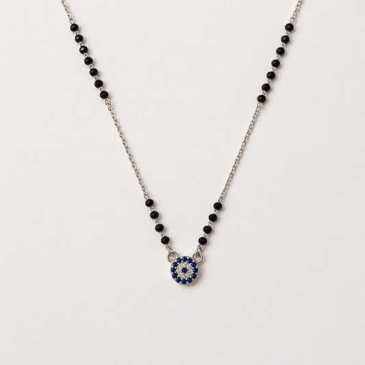 925 Silver Small Evil Eye Mangalsutra