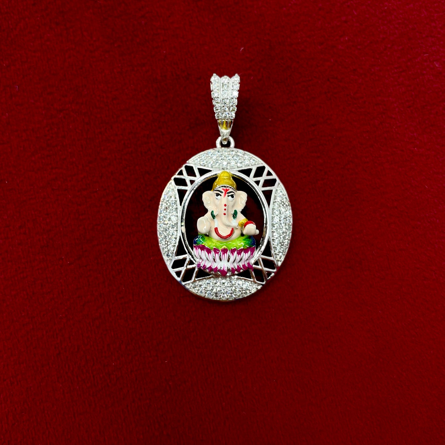 Ganesh Ji Meena Pendant