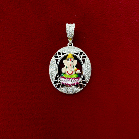 Ganesh Ji Meena Pendant