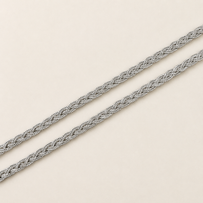 Silver Stylish Chotla Anklet for Women
