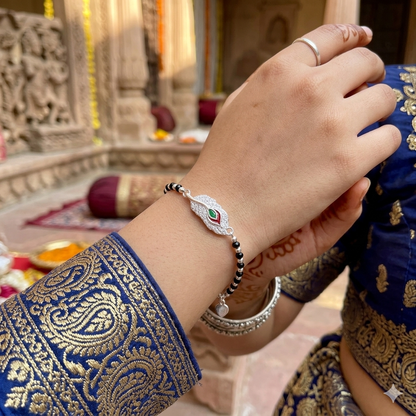 Silver Girlish MorePankh Bracelet