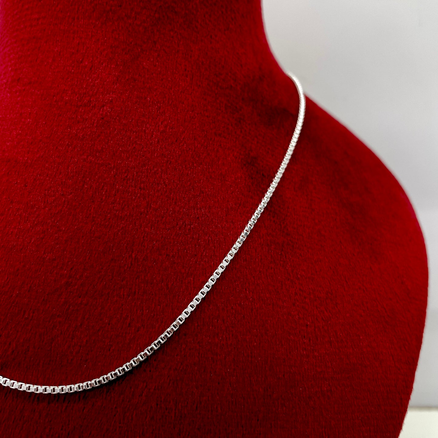 Silver Kids Box Chain