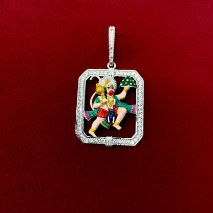 Hanuman ji meena pendent