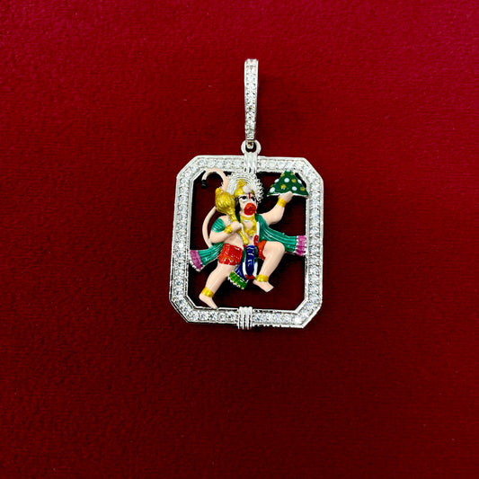 Hanuman ji meena pendent