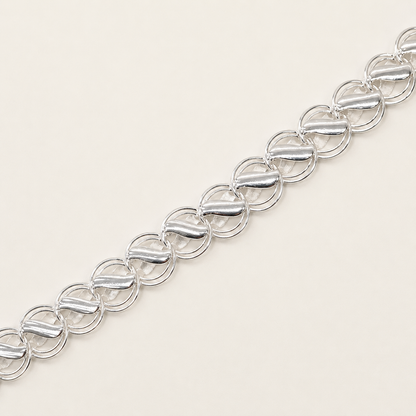 Silver Lotus Bracelet - Timeless Style