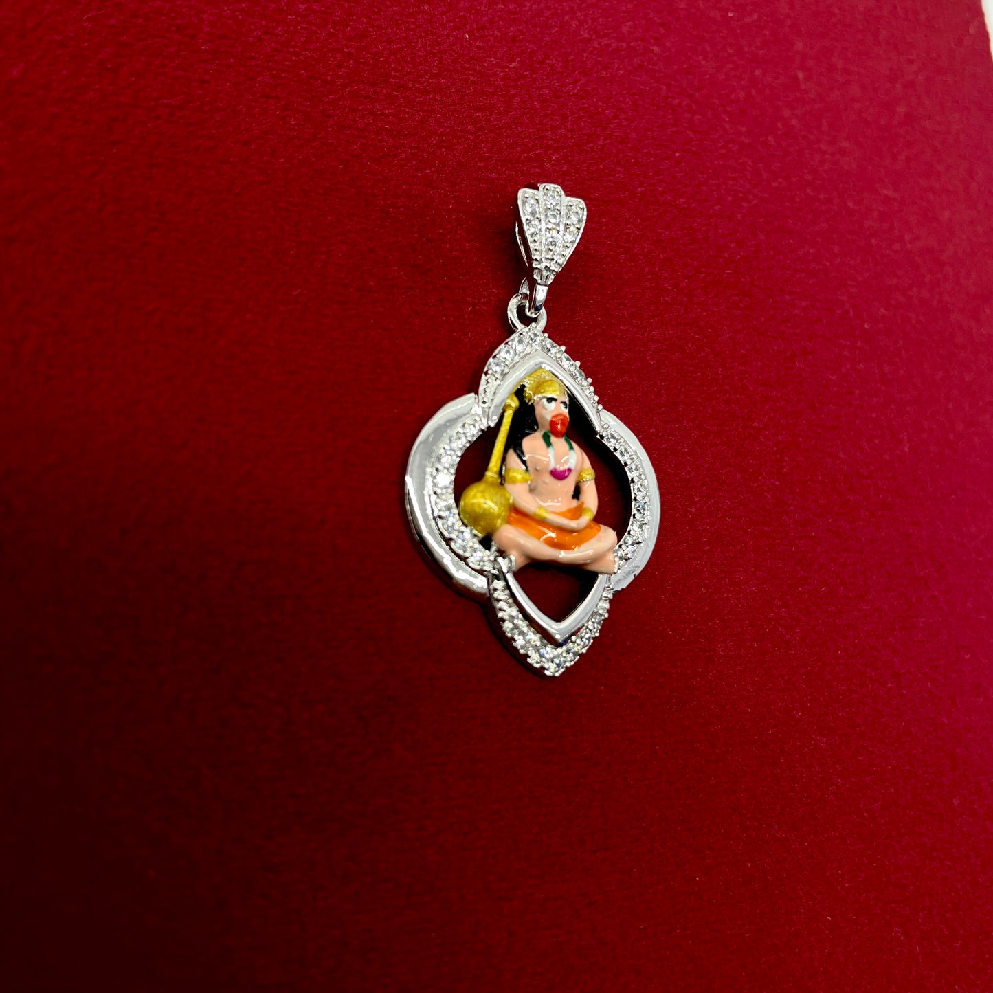 Hanuman ji meena pendent