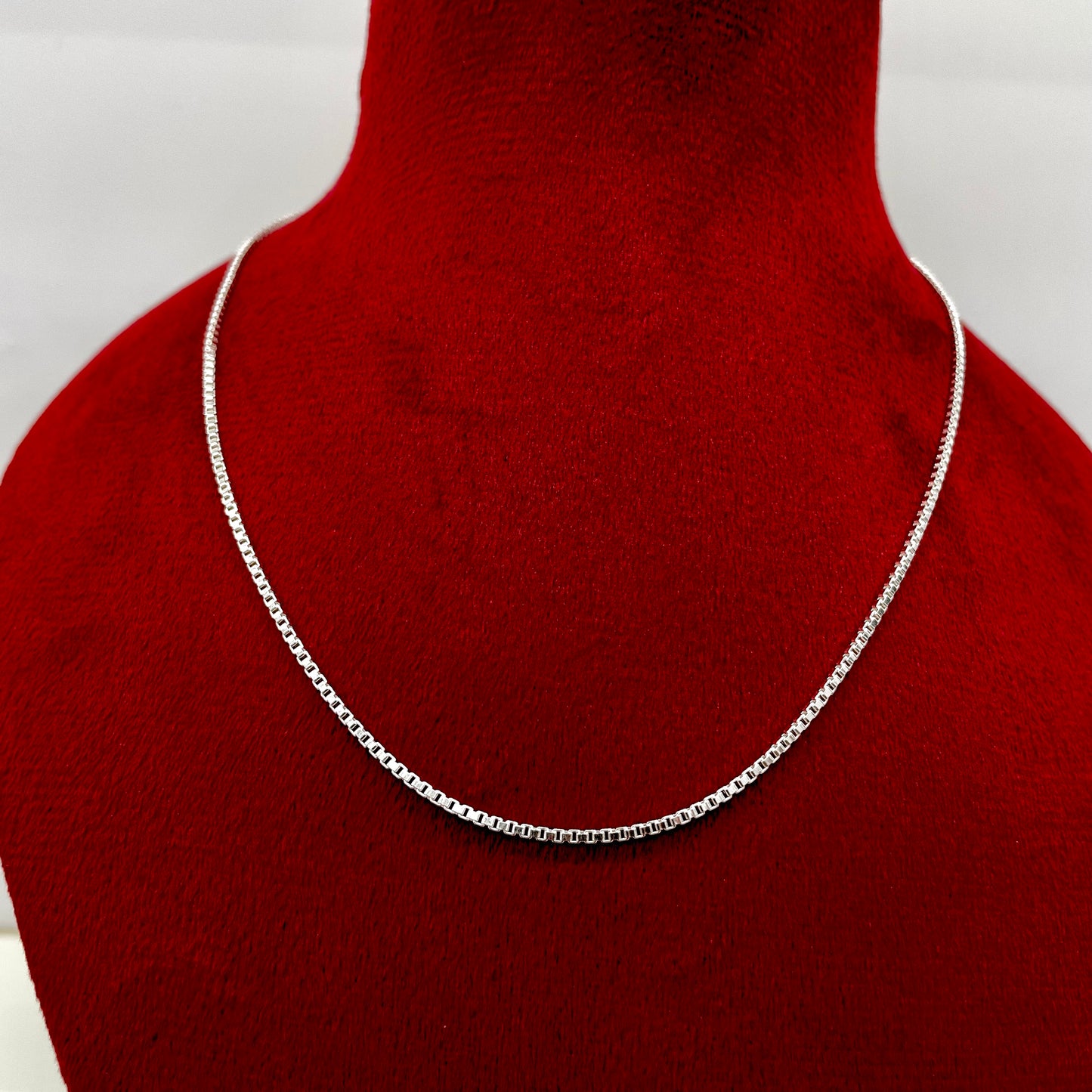 Silver Kids Box Chain
