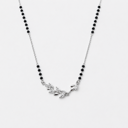 925 Silver Leaf Style Mangalsutra
