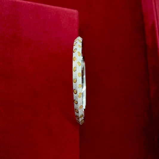 Silver Kada Dual Tone 2.12