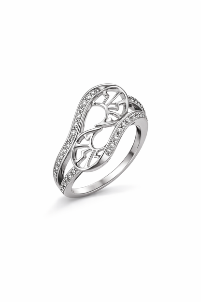 92.5 Pure Silver Versace Stylish Ring