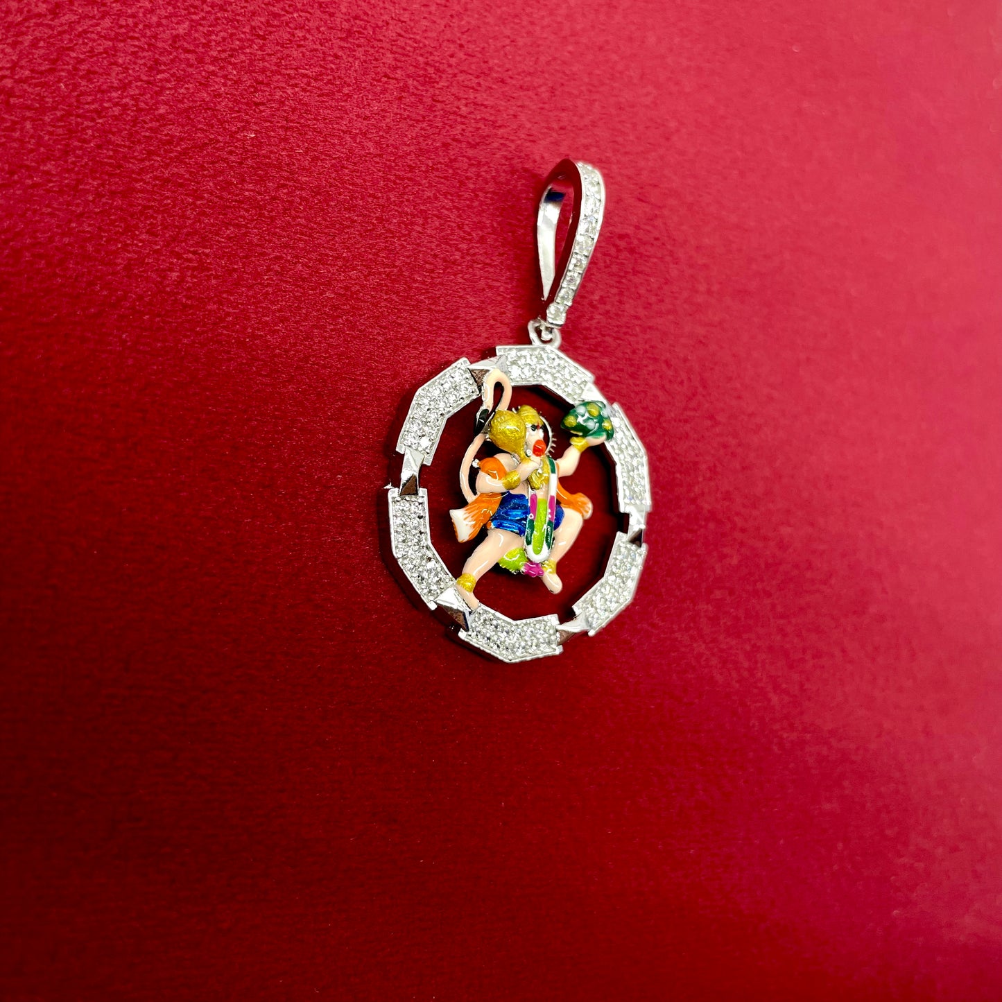 Hanuman ji meena pendent