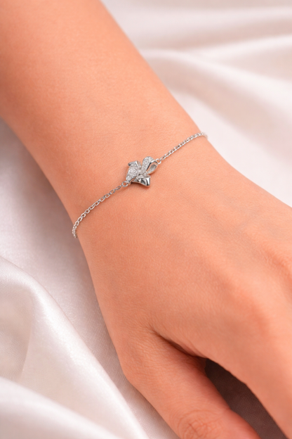 Pure 92.5 Silver Girlish Bracelet