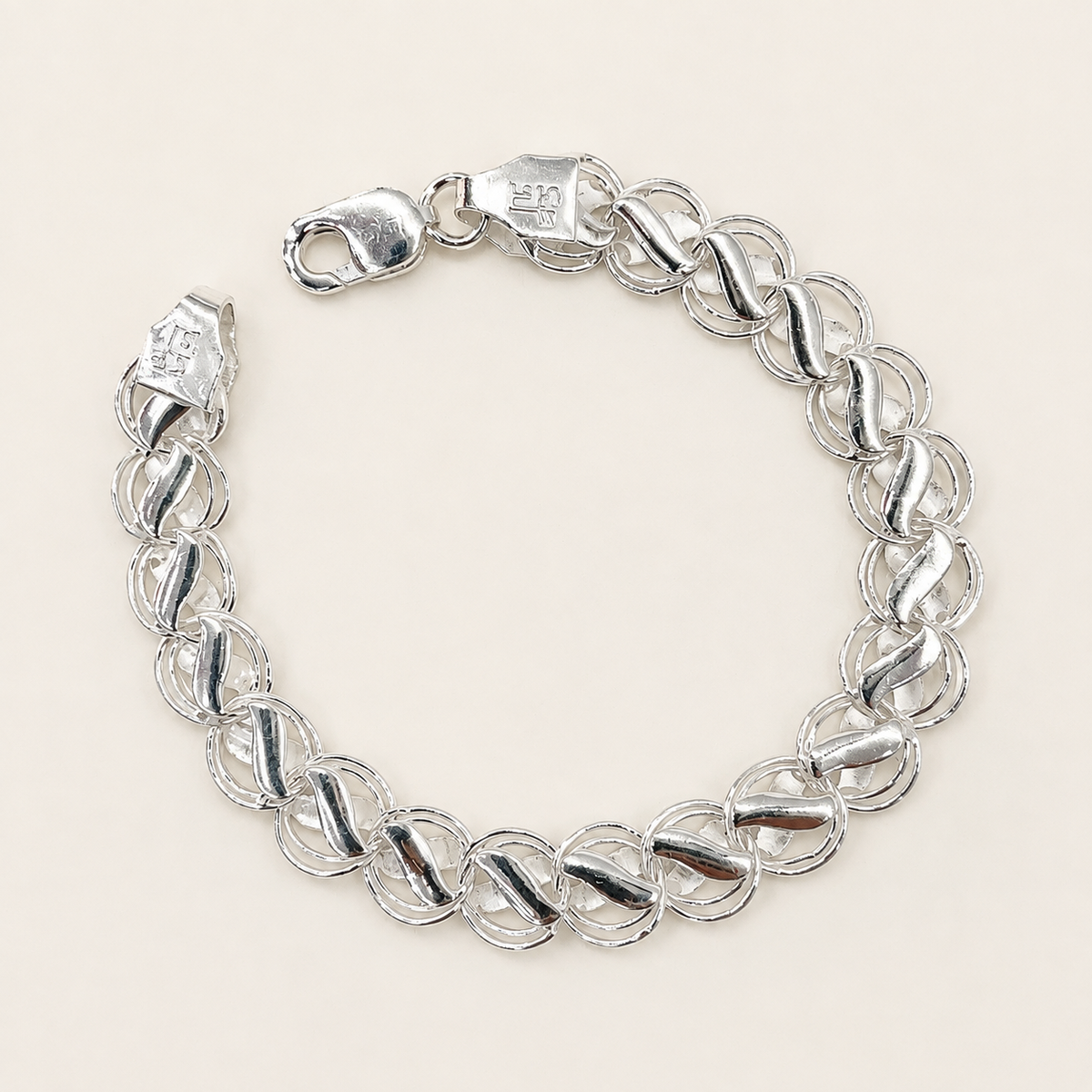 Silver Lotus Bracelet - Timeless Style