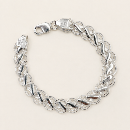 Silver Lotus Bracelet - Timeless Style