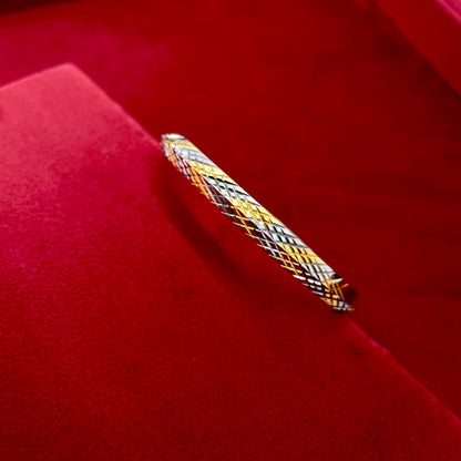 Silver Kada Dual Tone 2.4