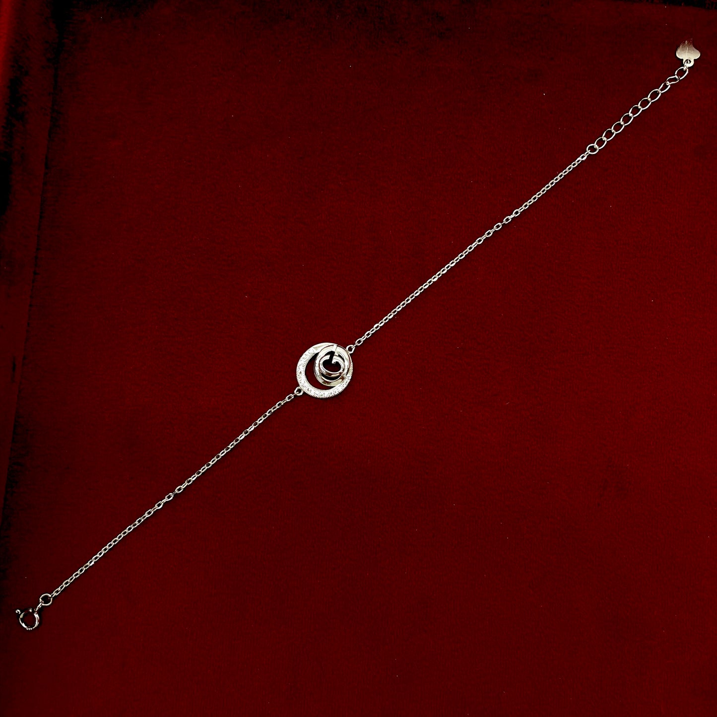 Pure 92.5 Silver Logo Bracelet