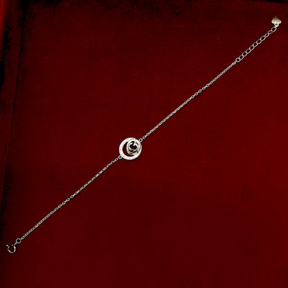 Pure 92.5 Silver Logo Bracelet