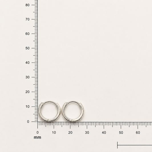 925 Silver Double Line Stone Bali