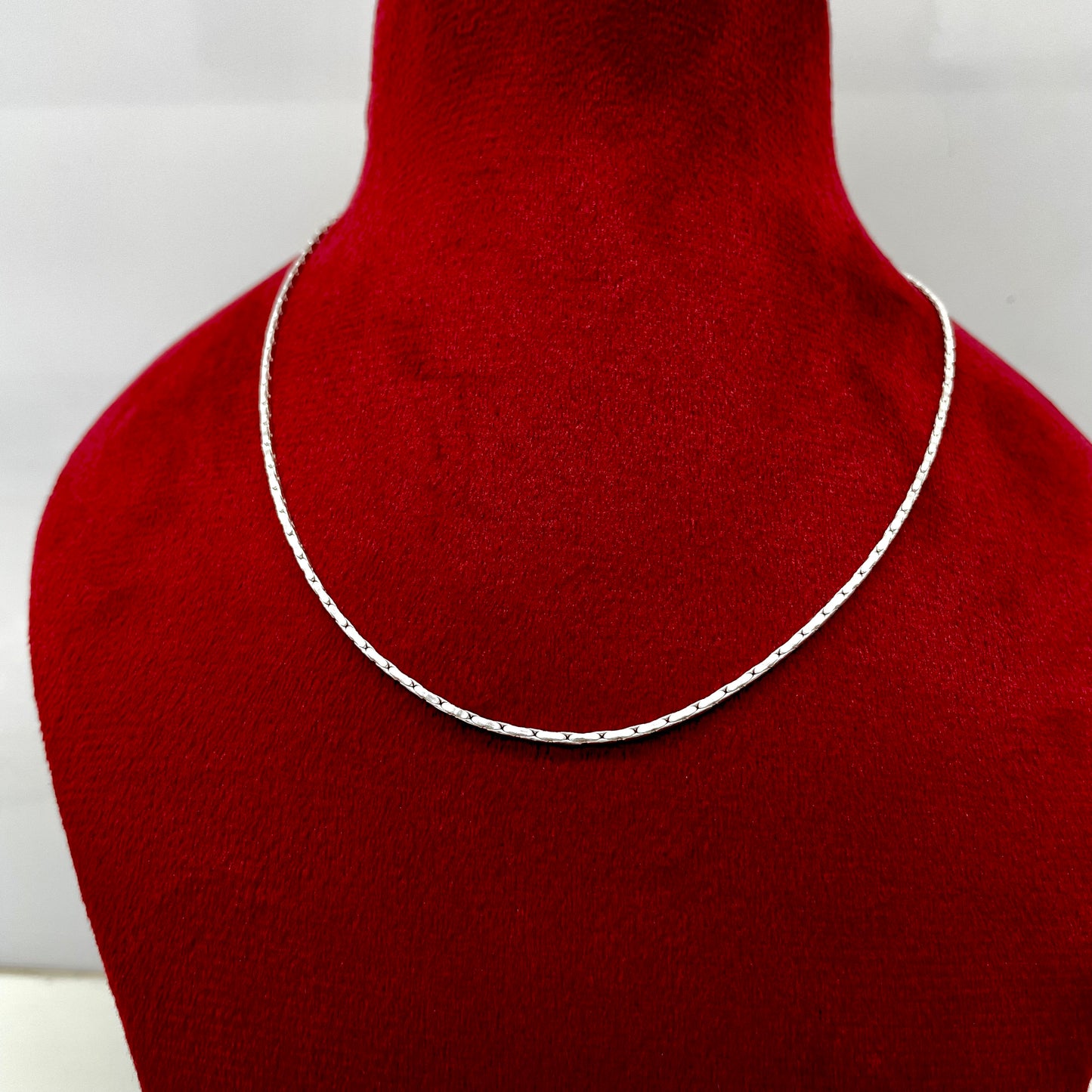 Silver Kids Long Box Chains