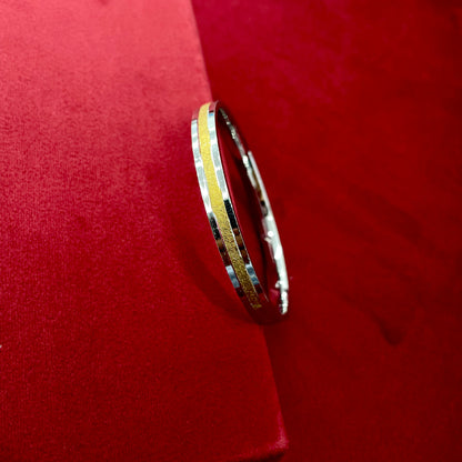 Silver Kada Dual Tone 2.6
