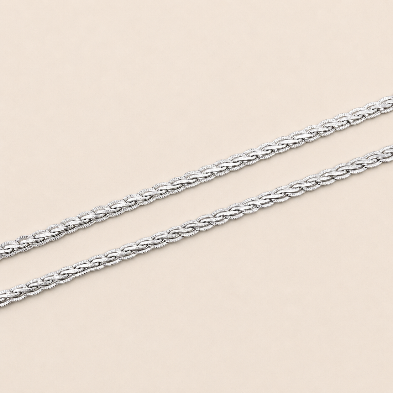 Silver Cross Style Minimal Anklet for Her