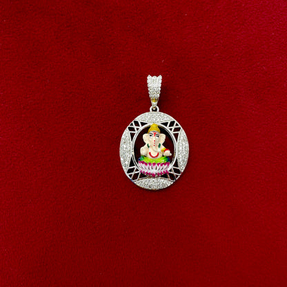 Ganesh Ji Meena Pendant