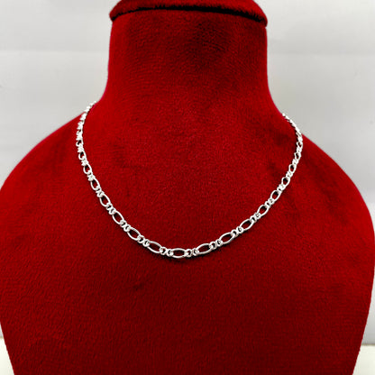 Silver Kids Morden Figaro Chain