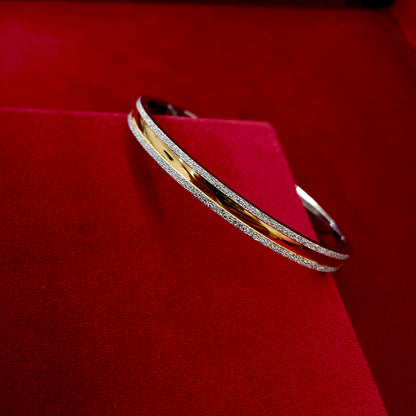 Silver Kada Dual Tone 2.12