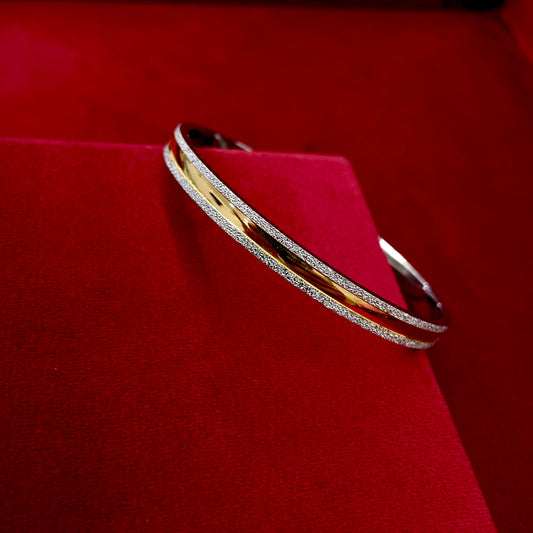 Silver Kada Dual Tone 2.12