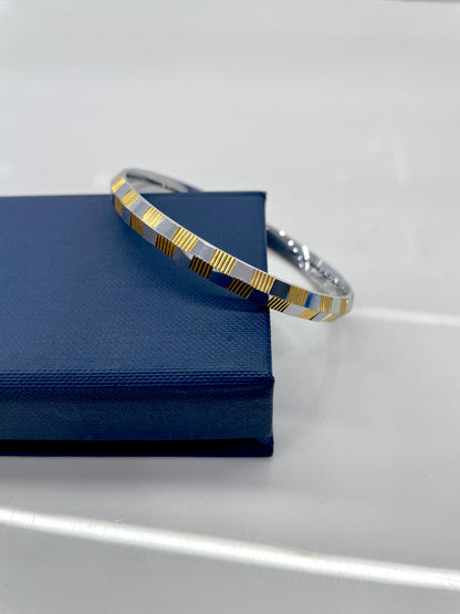 Silver Kada Dual Tone 2.6