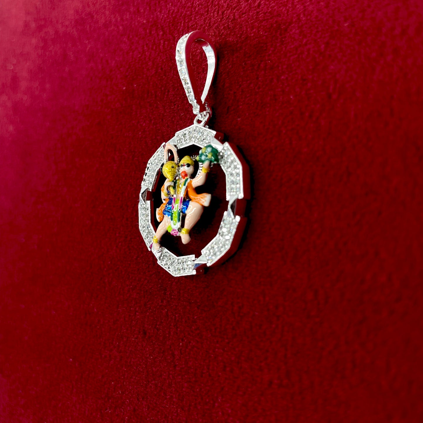 Hanuman ji meena pendent